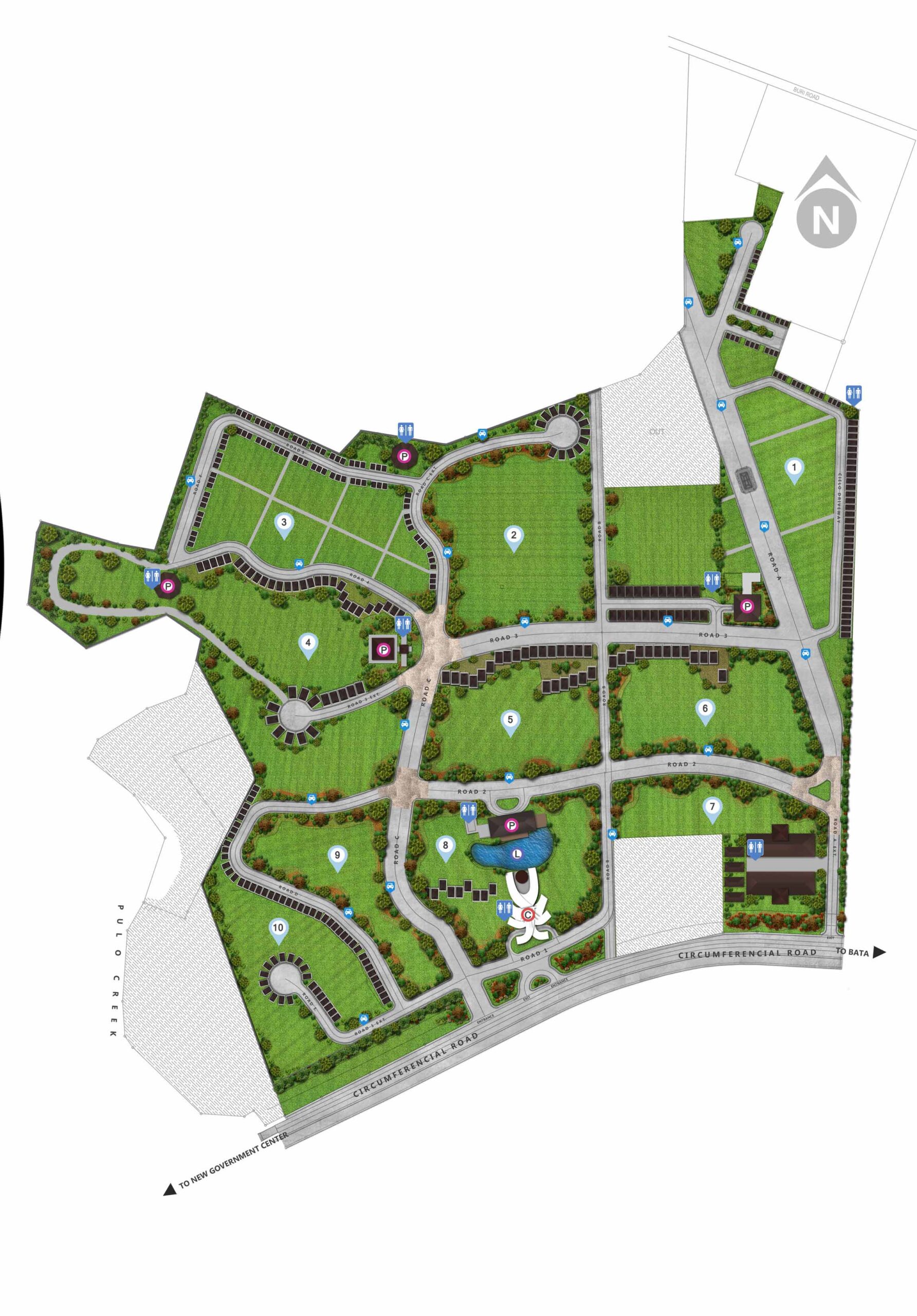 Site development plan